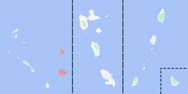 Range map of Pholidoscelis griswoldi